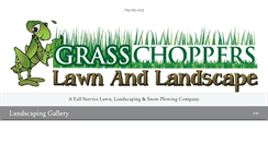 Desktop Screenshot of grasschopperslawnandlandscape.com