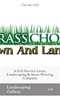 Mobile Screenshot of grasschopperslawnandlandscape.com